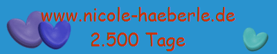 www.nicole-haeberle.de
2.500 Tage